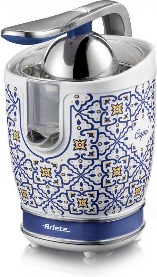 Ariete Capri 0413| Italiaans design citruspers 400 Watt 2 perskegels 600 ml inhoud
