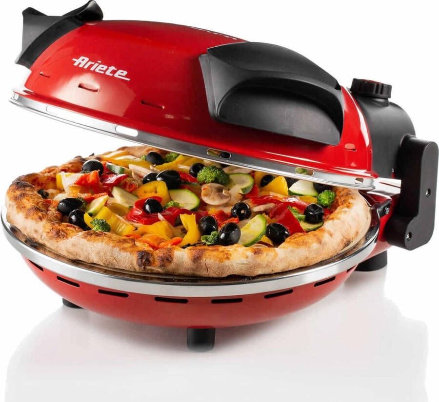 Ariete Da Gennaro Elektrische Pizzaoven Pizza&apos;s Klaar in 2 4 minuten Rood - Foto 2