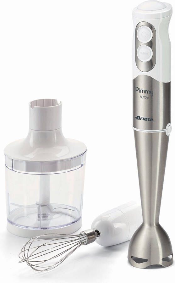 Ariete Pimmy 0 5 l Staafmixer 500 W Roestvrijstaal Wit - Foto 2