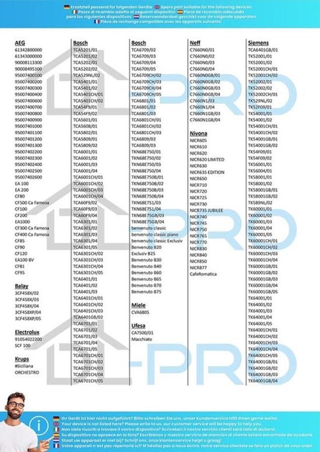 ARS CP3 CP3A Elektrische pomp 65 W 230 V voor 59394 pomp waterpomp voor koffiezetapparaat espressomachine