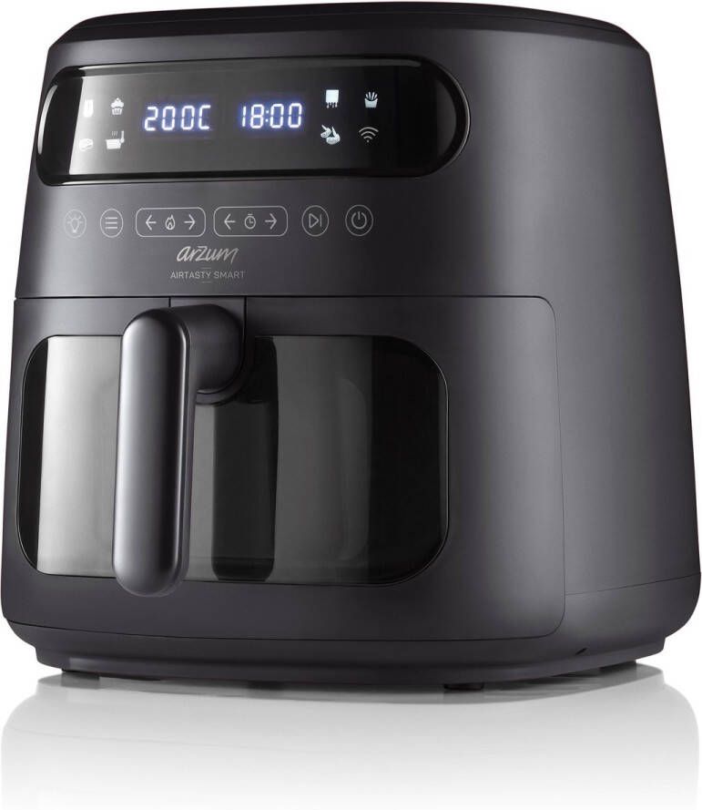 Arzum Airtasty Smart Air Fryer AR2076-0100 Zwart Heteluchtfriteuse Smart 1750W - Foto 2
