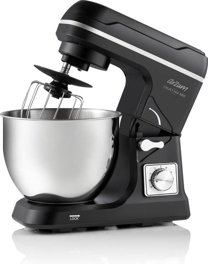 Arzum Crust Mix Neo Stand Mixer AR1143-0100 Zwart Keukenmixer 1400 W