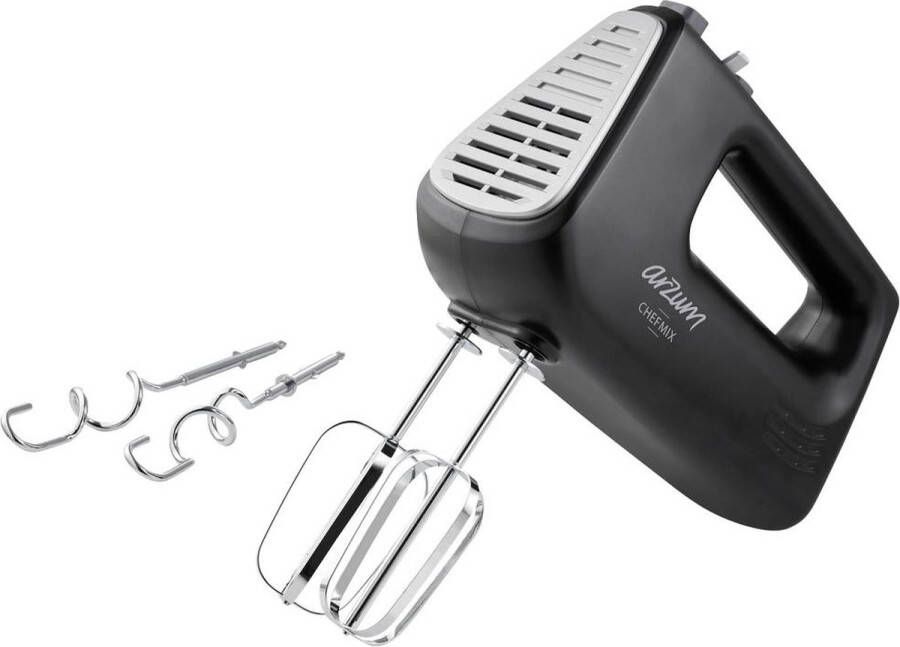 Arzum Chefmix Handmixer AR1163-0100 Zwart 400W 5 Standen Turbofunctie