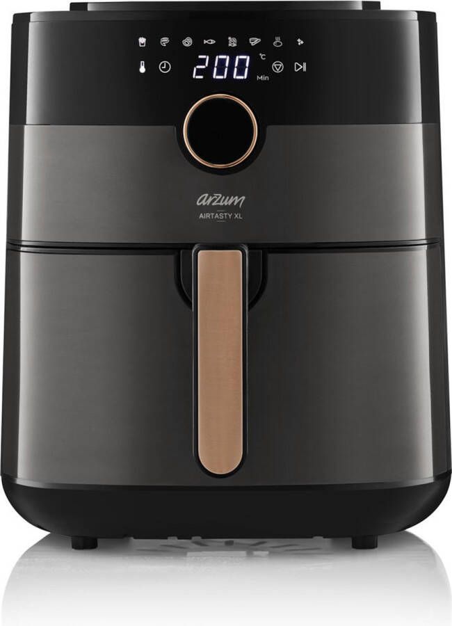 Arzum AR2074-B friteuse Enkel 6 l 1750 W Heteluchtfriteuse Zwart