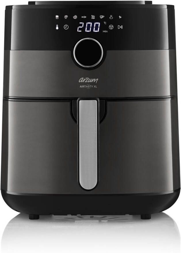 Arzum AR2074-G friteuse Enkel 6 l 1750 W Heteluchtfriteuse Zwart