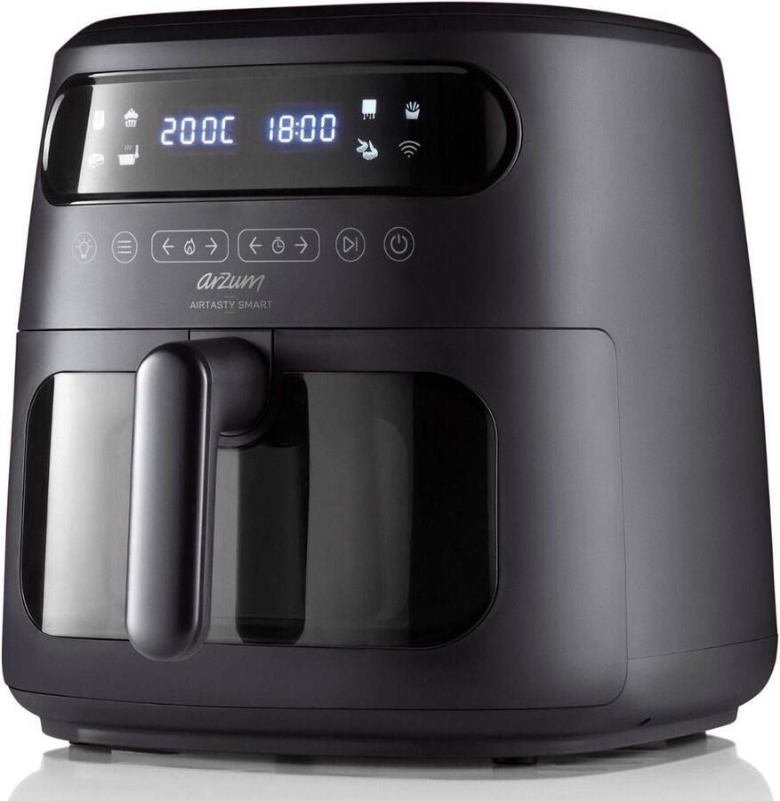 Arzum Airtasty Smart Air Fryer AR2076-0100 Zwart Heteluchtfriteuse Smart 1750W