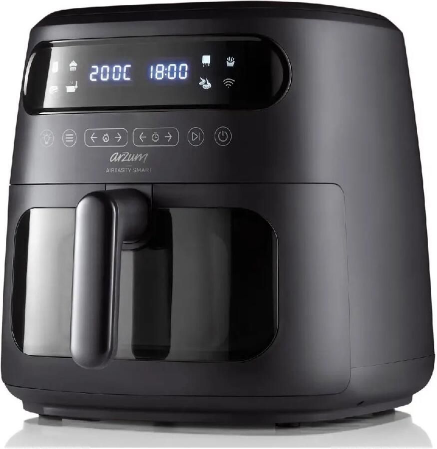 Arzum Airtasty Smart Air Fryer AR2076-0100 Zwart Heteluchtfriteuse Smart 1750W