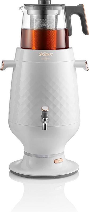 Arzum Ehlikeyf Samovar AR3083 Wit