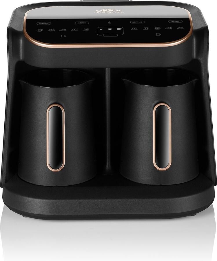 Arzum OKKA Grandio DUO Koper Turkse Koffiemachine 10 kopjes Turkish Coffee Maker Vrijstaand Turks Koffiezetapparaat