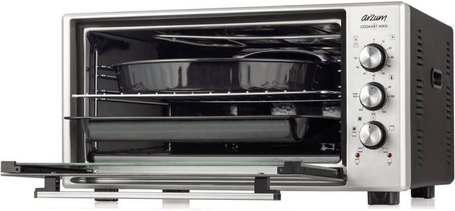 Arzum Cookart Maxi Oven AR2002-0600 1600 W 50 L Zilver Zwart