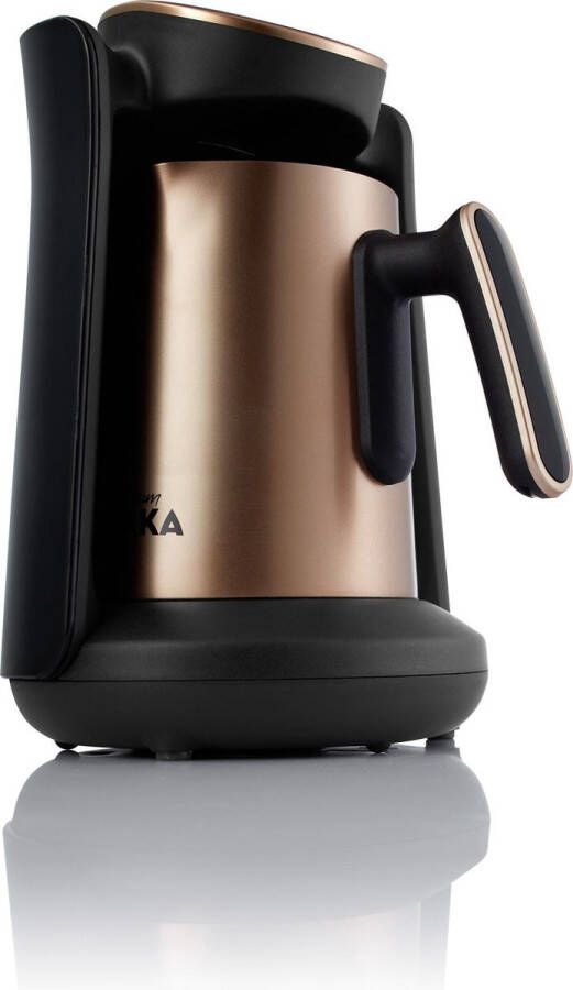 Arzum OK0010 OKKA Minio PRO Stalen Koffiepot OK0010 Copper Turkse Koffiemachine 4 kopjes Turkish Coffee Maker Steel Coffee Pot