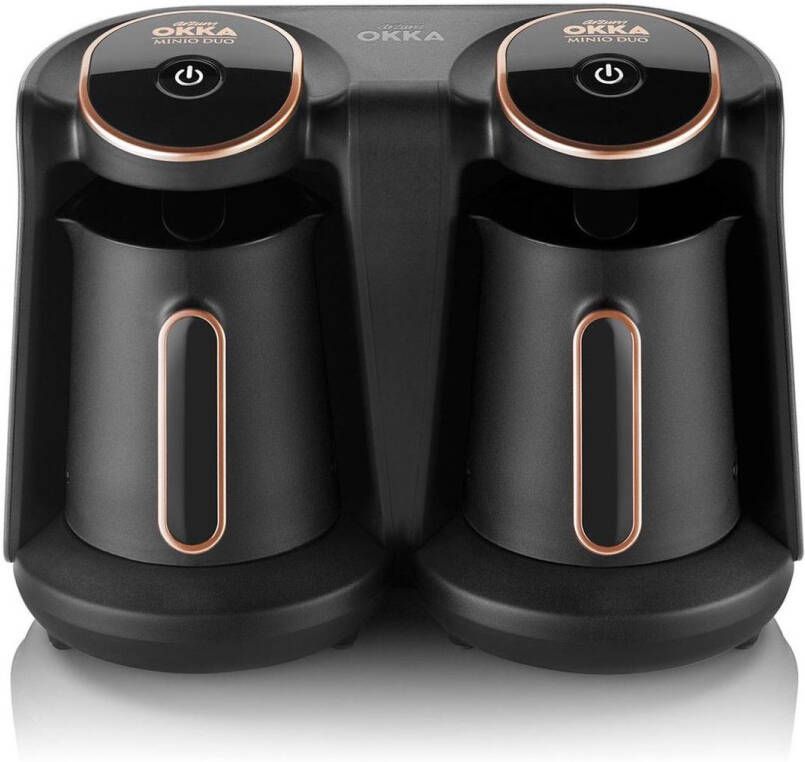 Arzum OKKA Minio DUO (2 KOFFIEPOT) OK006 COPPER Turkse Koffiemachine 8 kopjes Turkish Coffee Maker Turks Koffiezetapparaat