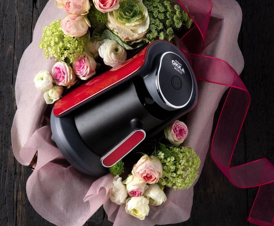 Arzum OKKA Minio Red Turkse Koffiemachine Zwart & Rood 4 kopjes OK004-R Black & Red Turkish Coffee Maker