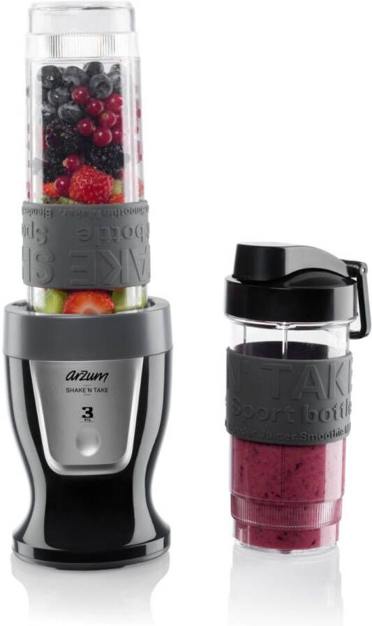 Arzum Shake'N Take blender 970 l Blender voor op aanrecht Zwart 300 W AR1032