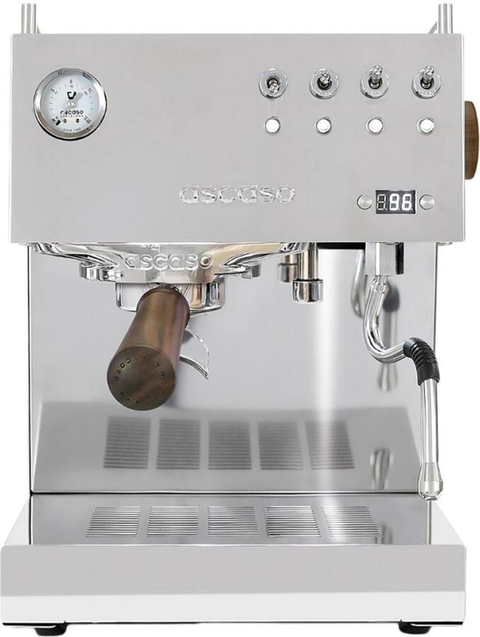 Ascaso Steel Duo PID V2 Espresso machine Roestvrij staal Hout