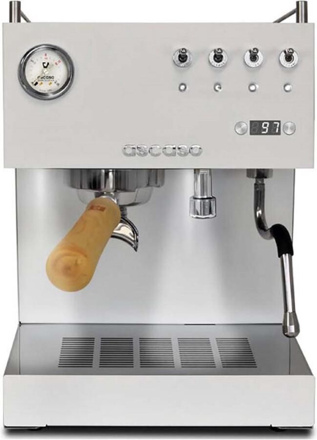 Ascaso Steel Duo PID V2 Espresso machine Wit Hout
