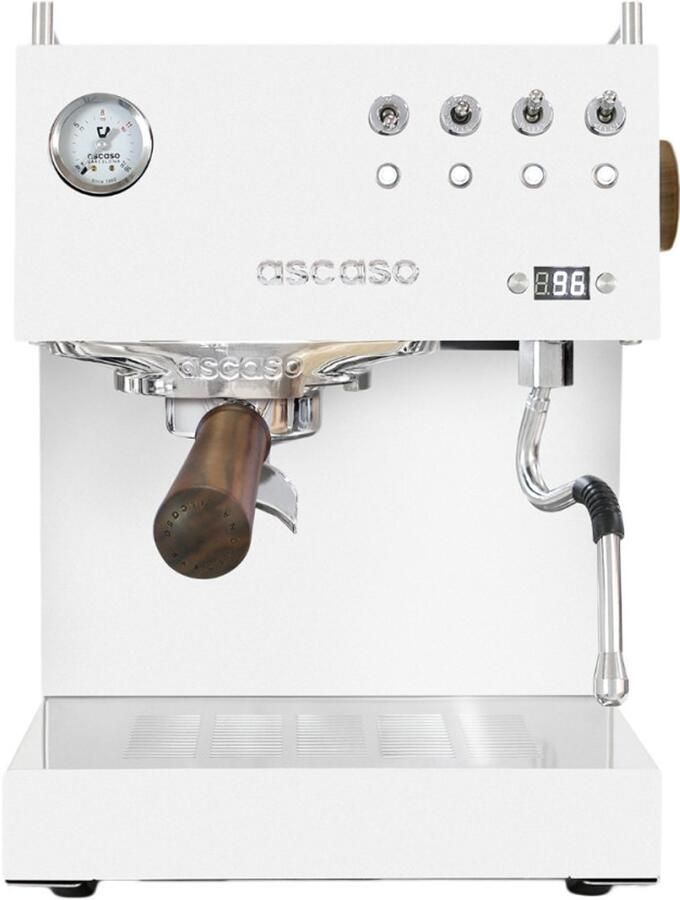 Ascaso Steel Uno PID Espresso machine Wit Hout