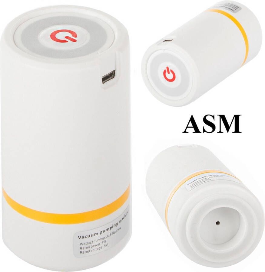 Aayan Oplaadbare vacumeermachine voor efficiëntie in de keuken Houd uw voedsel langer vers vacuumzakken kleding- vacuumzakken voedsel vacumeermachine foodsaver Vacuumpomp 40844