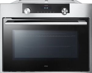 Atag BCM4611C Inbouw ovens met magnetron Zilver