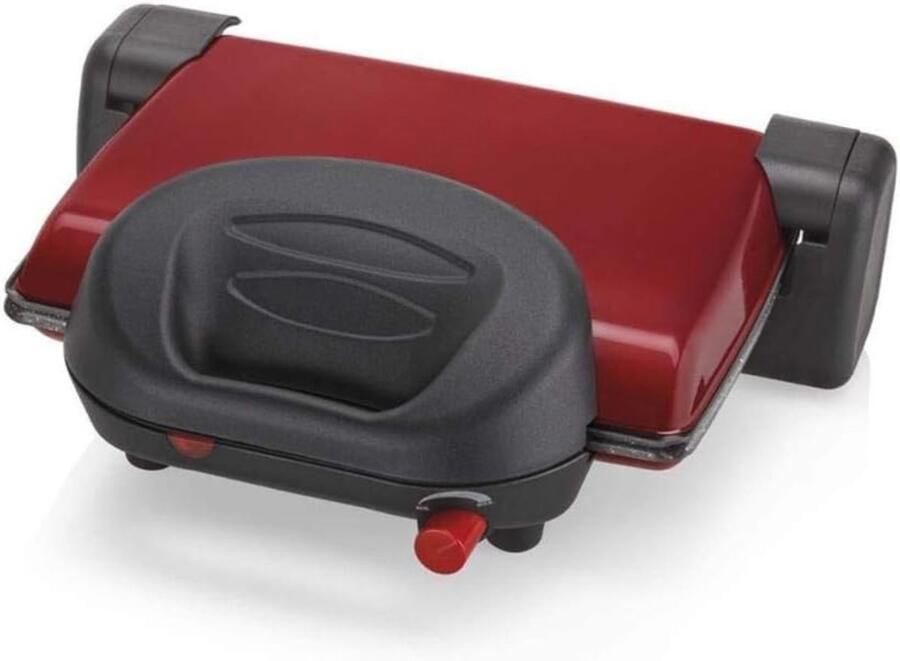 Florixa Contactgrill Met Uitneembare Platen Contactgrill Multi Grill Rood 31cm x 41cm x 12cm