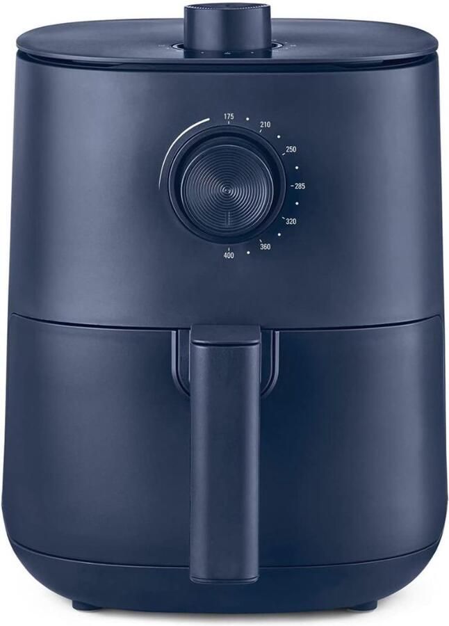 Aura Mini airfryer Airfryer klein Blauw 23cm x 29cm x 30cm