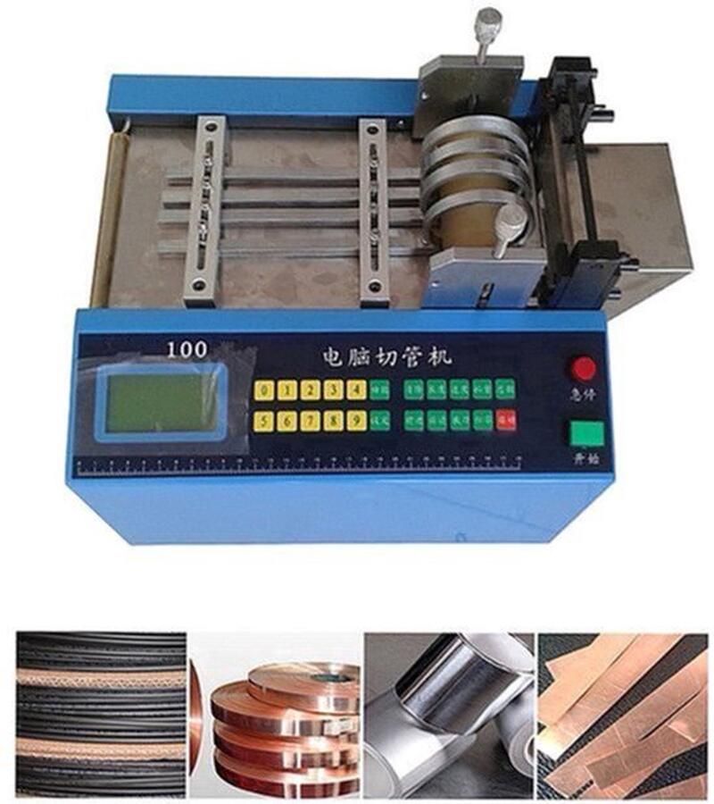 Automatische Pijpsnijmachine Microcomputer 220V 350W Vermogen 0-100 mm Snijbreedte Voor Kabels En Buizen Snijmachine