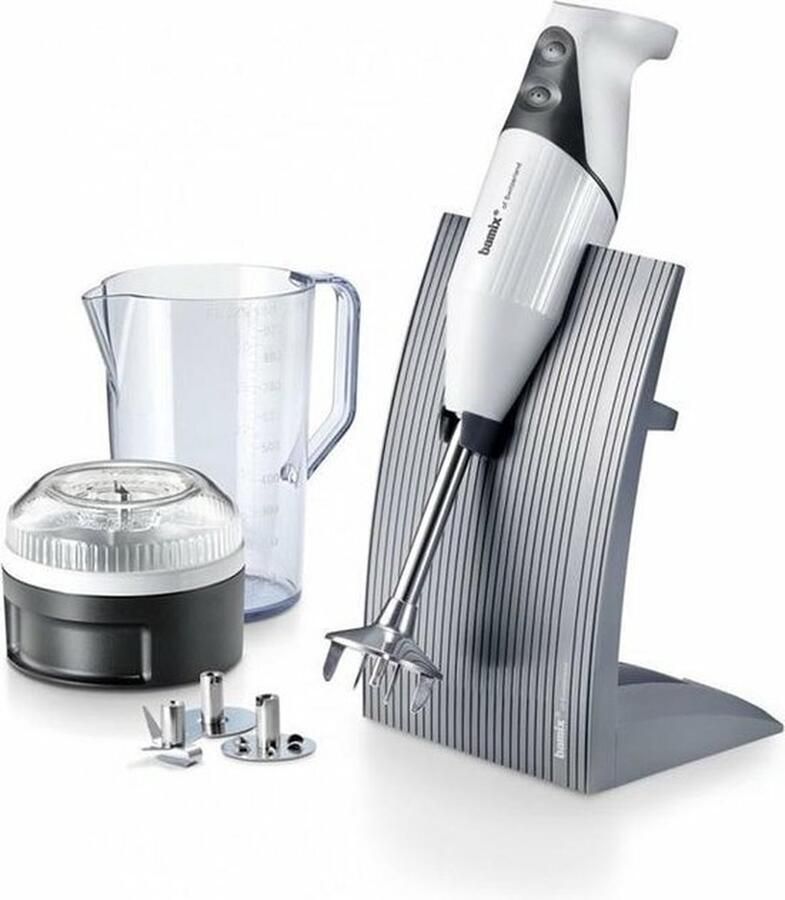 Bamix Staafmixer Swissline M200 Light Grey 200 W Met Accessoires En Smart Helpers