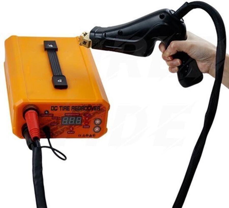 Bandenrubber Snijmachine 1000 W Geel Elektrische Groefmachine Voor Vrachtwagen- En Autobanden Handheld 220V Voeding
