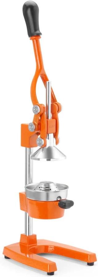 HENDI BarUp Citruspers – Hevelmodel – Verchroomd staal – Extra stabiliteit – 510 mm hoog