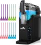 Bardi Slush Hero Combi – Slushmachine Slush Puppy Maker 2 6L + 12 Slush Lepelrietjes – Voor Slushies Milkshakes Frappé & Frozen Cocktails – Zelfreinigend – Zwart - Thumbnail 3