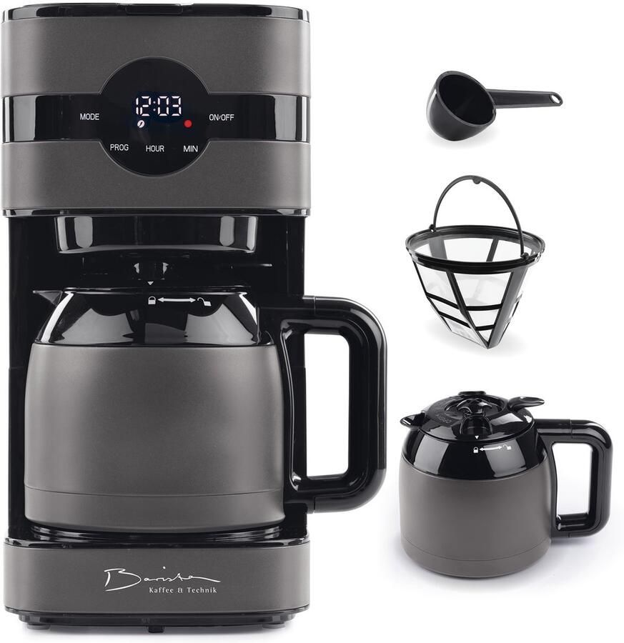 Barista Touch Iso Filterkoffiezetapparaat – Thermoskan Digitaal Display & Timer 900 W 8 Kopjes 1 25 L