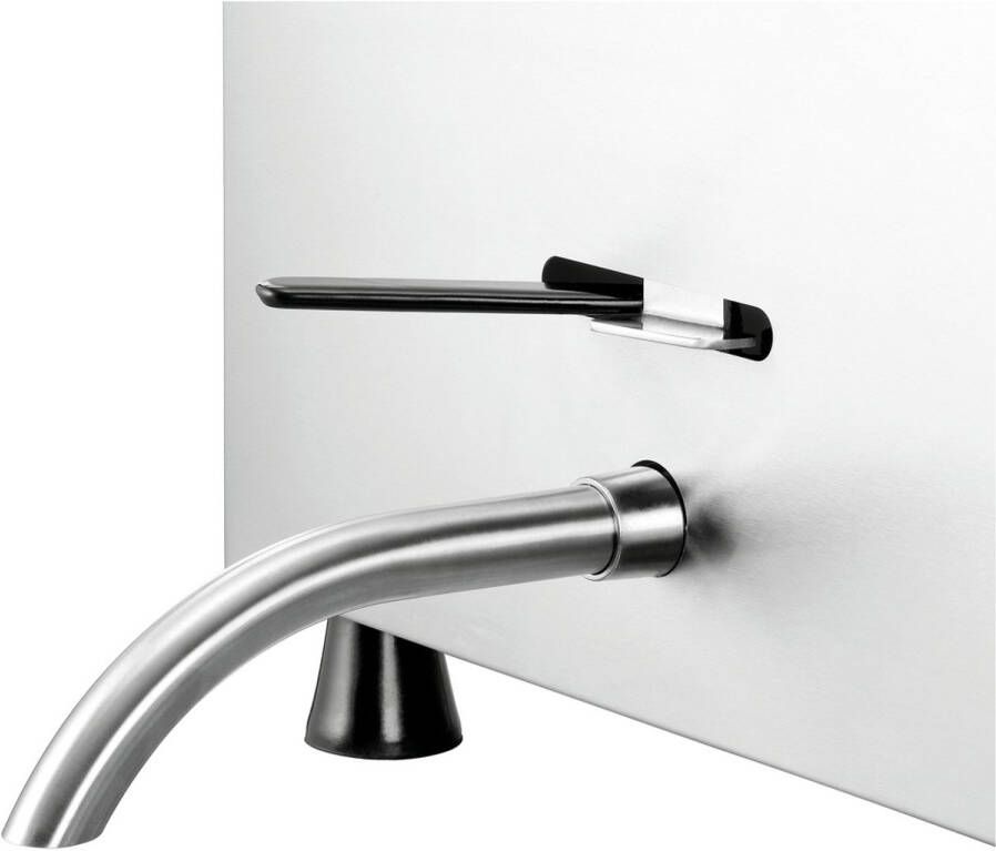 Bartscher 12L-20 Dubbel Vrijstaand 18000 W Frituurpan Zilver