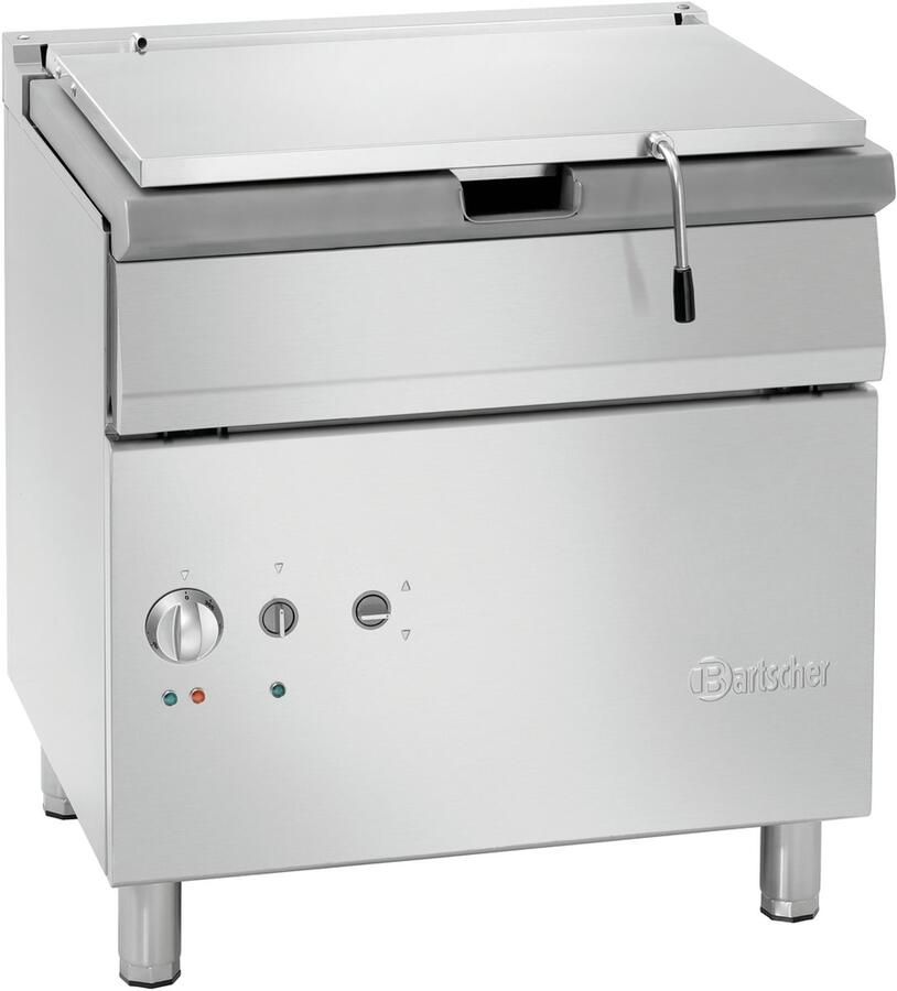 Bartscher Braadpan Kantelbaar 52L 400V 800x700x850mm