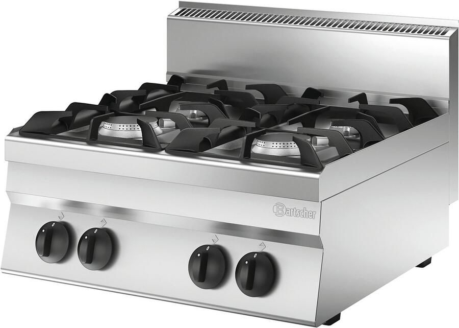 Bartscher Gasfornuis 650 4FL TG 1151133 Horeca & Professioneel