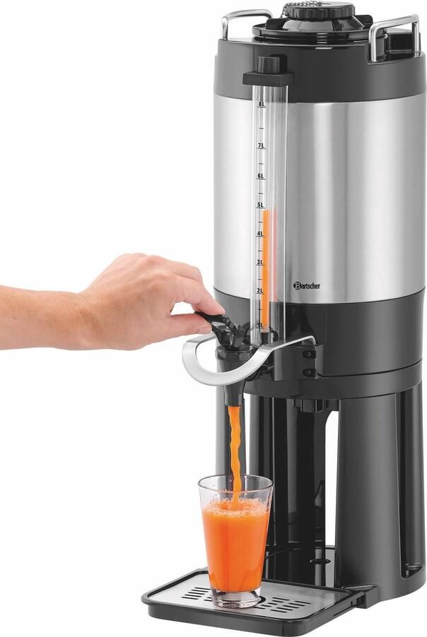 Bartscher Iso-Dispenser 8L Voor warme en koude dranken 235x350x635mm