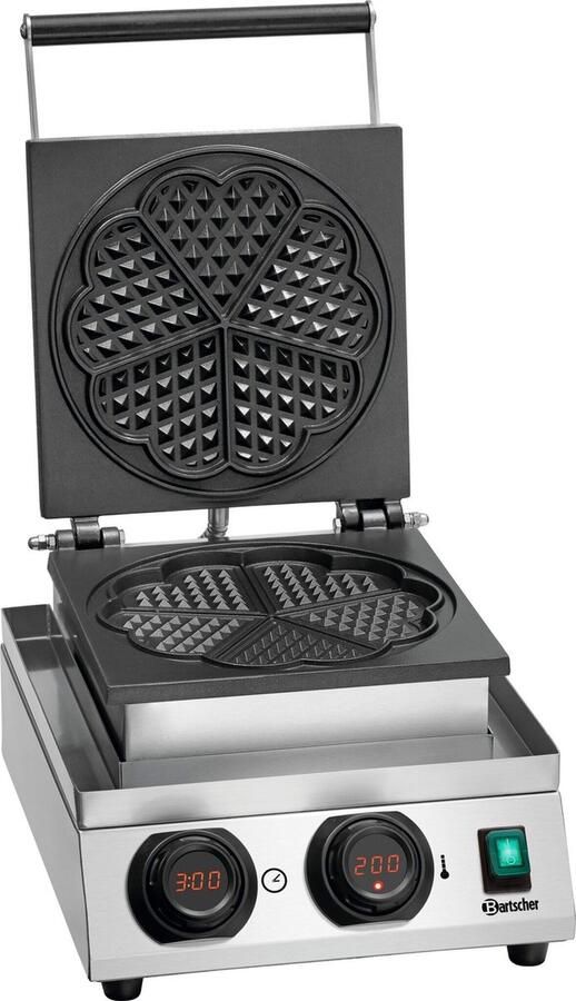 Bartscher Wafelijzer Mdi 1hw-Al 370270