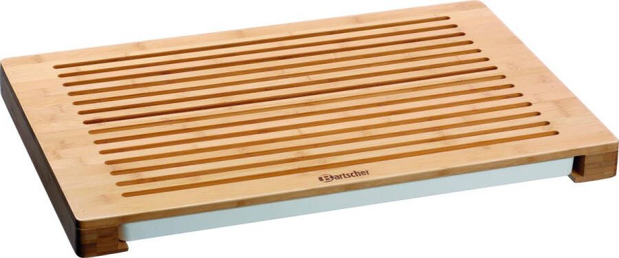 Bartscher Houten Melamine broodsnijplank 60(b) x 40(d) x 4 3(h) cm + kruimelschaal