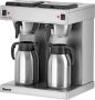 Bartscher Dubbele Koffiemachine Contessa Duo 3 3kW Chroomnikkelstaal 430x400x(H)520mm - Thumbnail 1