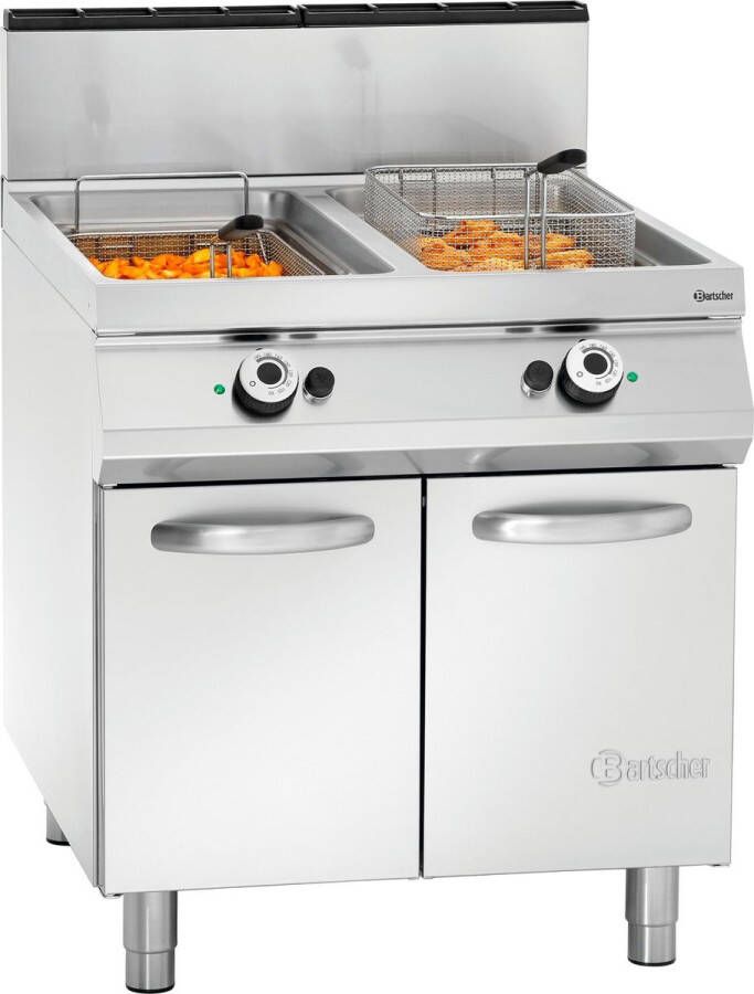 Bartscher Gas Friteuse 2 Binnenpannen 2959521 Horeca