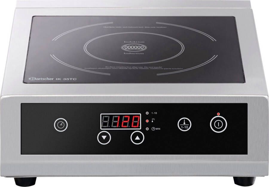 Bartscher Inductie-kookplaat IK 35TC 34(b) x 44.5(d) x 11.7(h) cm