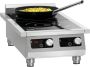 Bartscher Inductiekookplaat RVS 2x 5000W 400V 430x865x235mm - Thumbnail 1