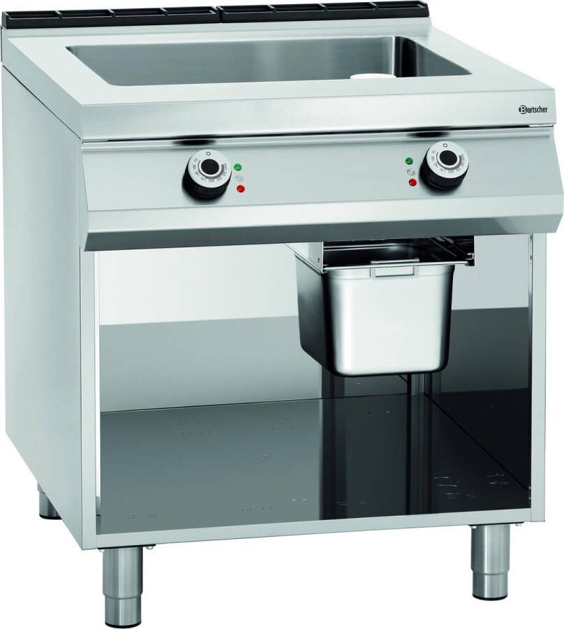 Bartscher Braadslede Multi Elektrisch 32L 10kW 1 2 GN-200mm 800x900x935mm