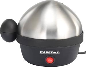 Basetech BTEK07 Eierkoker RVS Zwart