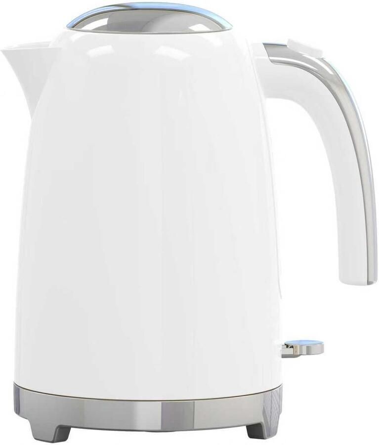 BAVARY Collection K584QN Design Waterkoker 1.7L 2200W Wit Zilver