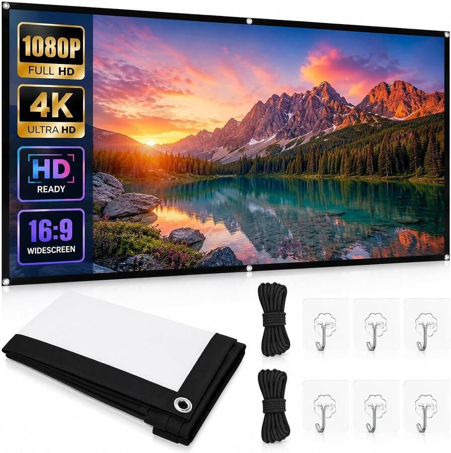 Beamerdoek 84 inch 16:9 HD