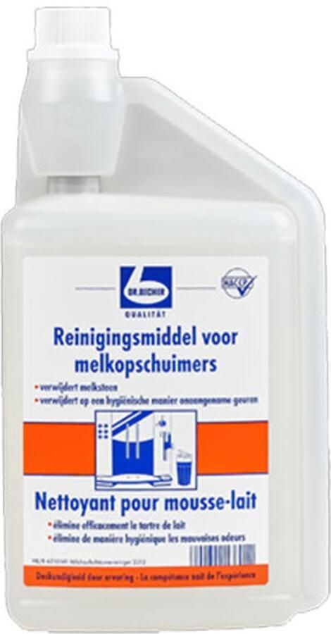 Becher Reinigingsmiddel voor Melkopschuimers 1 liter