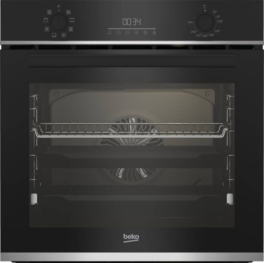 Beko b300 BBIR13300XC oven 72 l Zwart Roestvrijstaal