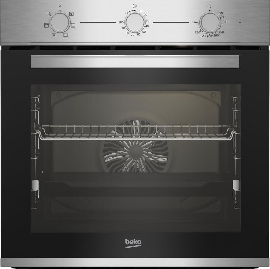 Beko b100 BBIE12100XC 72 l 2400 W Roestvrijstaal - Foto 1