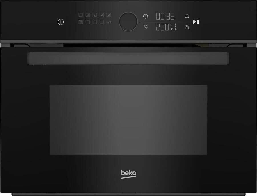 Beko BBCW13400DX Selective Line Inbouw oven met magnetron Zwart