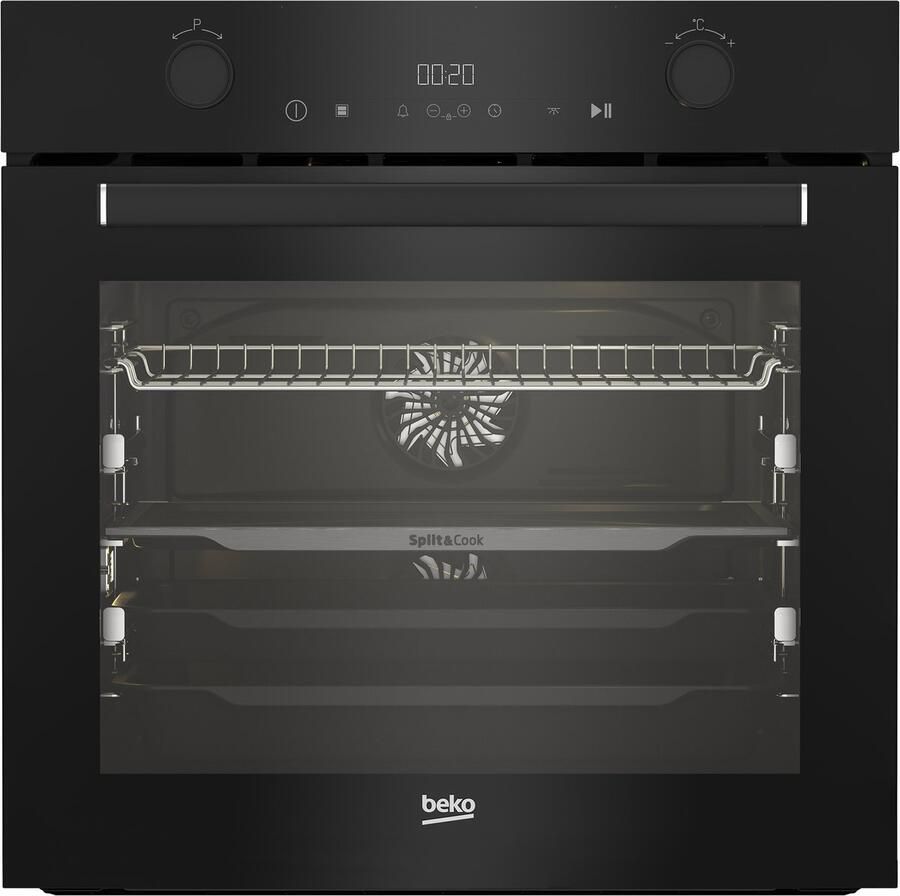 Beko BBVM17400BDS Inbouwoven Solo oven Elektrische grill 72 l A+ label SoftClose Deur Draaiknoppen - Foto 1